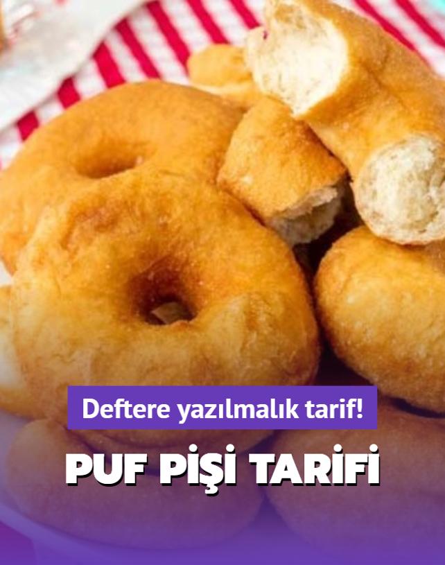 Deftere yazlmalk kahvaltlk tarif! Puf pii tarifi, kupkuru