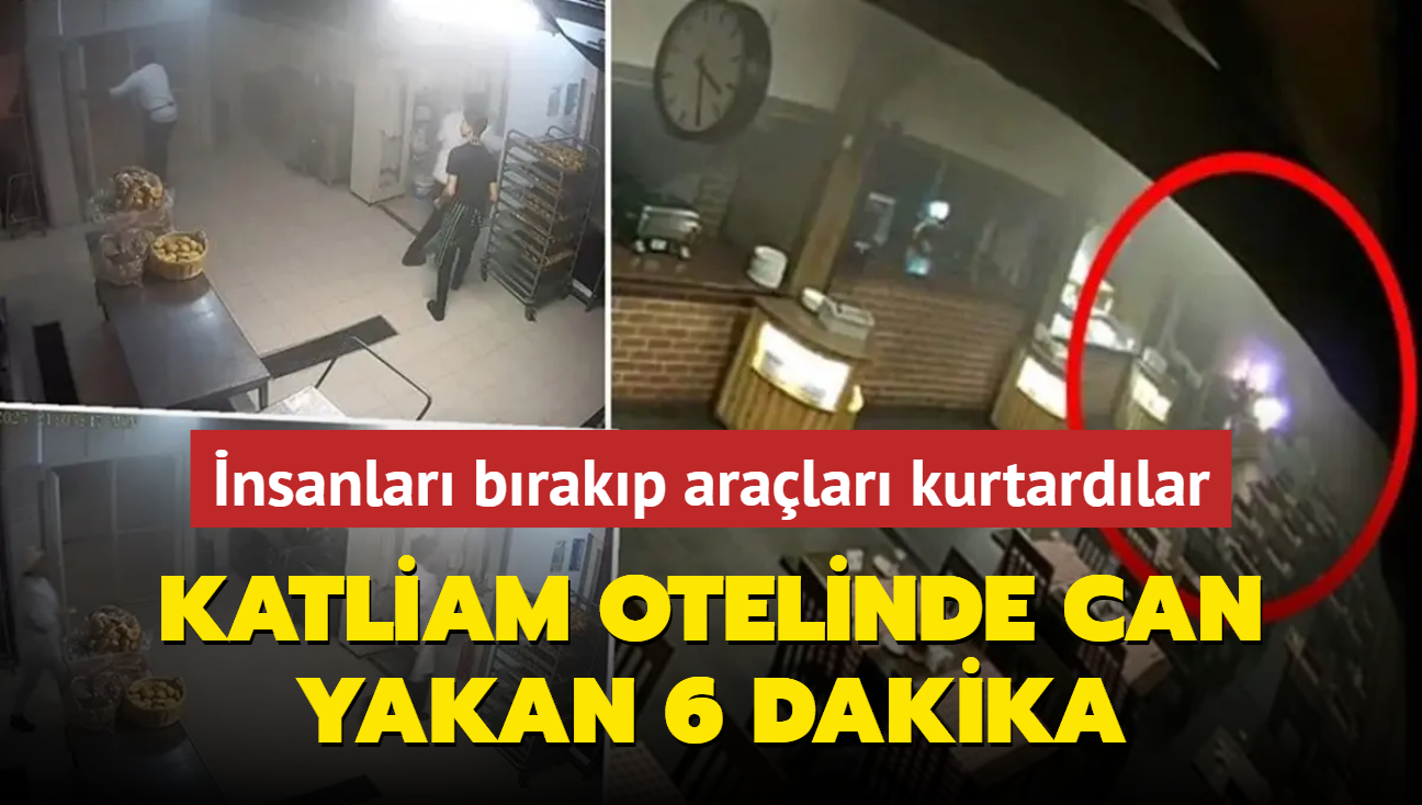 Katliam otelinde can yakan 6 dakika