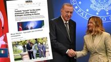 Komuda byk hazmszlk: Meloni, Erdoan'a Avrupa'nn kaplarn at