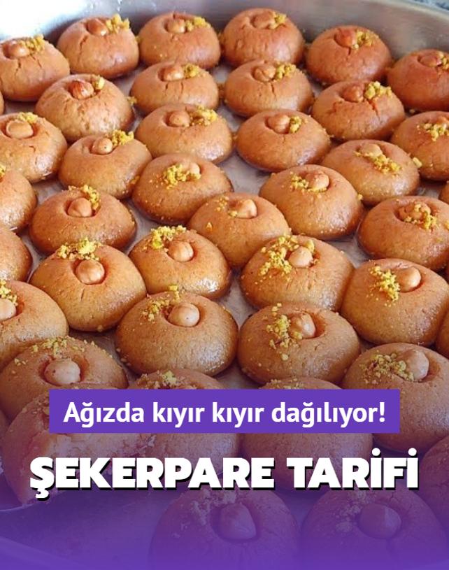 Azda kyr kyr dalyor! Enfes ekerpare tarifi, erbeti souk dkn