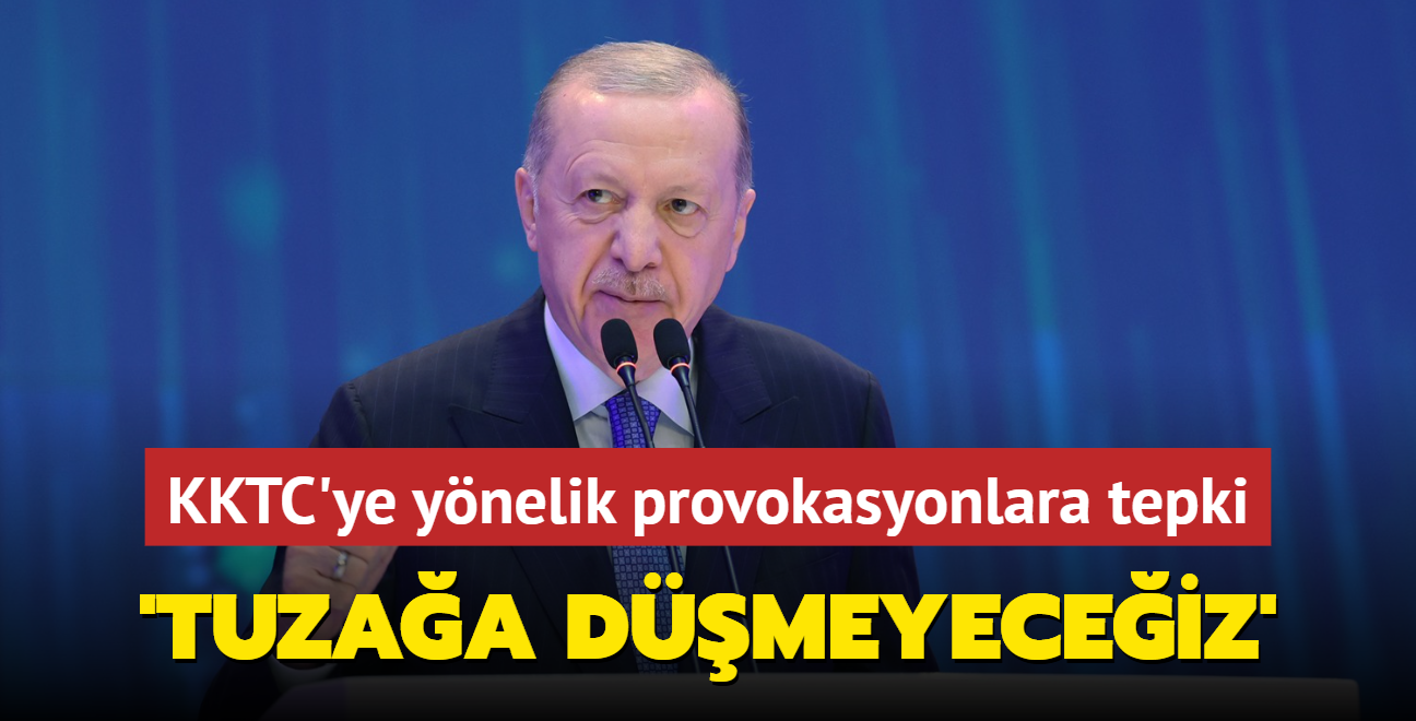 Bakan Erdoan'dan KKTC'ye ynelik provokasyonlara sert tepki... "Kirli oyunlarn farkndayz, tuzaa dmeyeceiz"