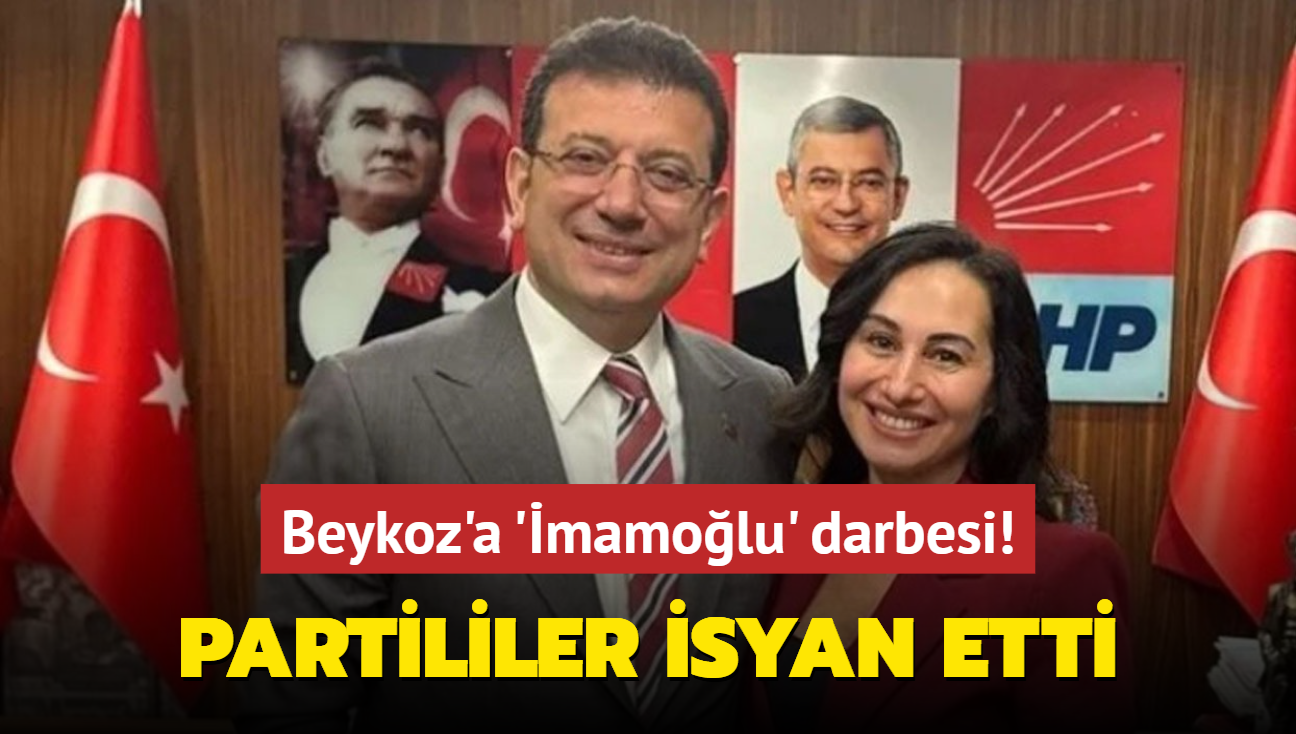 Beykoz'a 'mamolu' darbesi! Partililer isyan etti