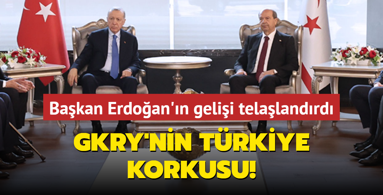 GKRY'nin Trkiye korkusu... Bakan Erdoan'n gelii telalandrd