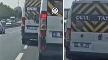ocuklarn cann tehlikeye attlar! Trafik magandalar kaamad