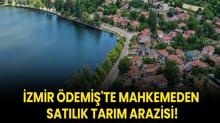 zmir demi'te mahkemeden satlk tarm arazisi!
