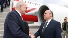 TBMM Bakan Kurtulmu trenlere katlmak zere KKTC'de