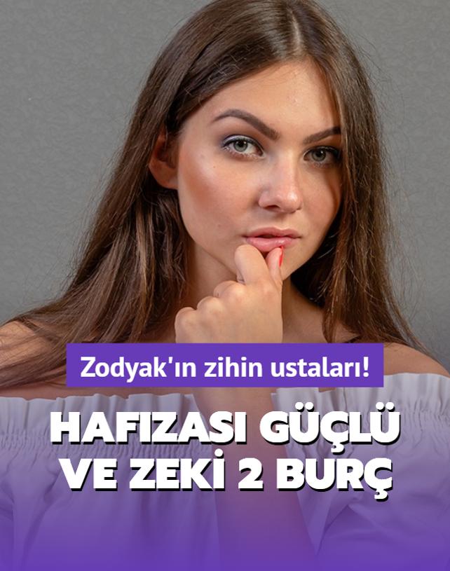 Zodyak'n zihin ustalar! Doutan hafzas gl ve zeki 2 bur