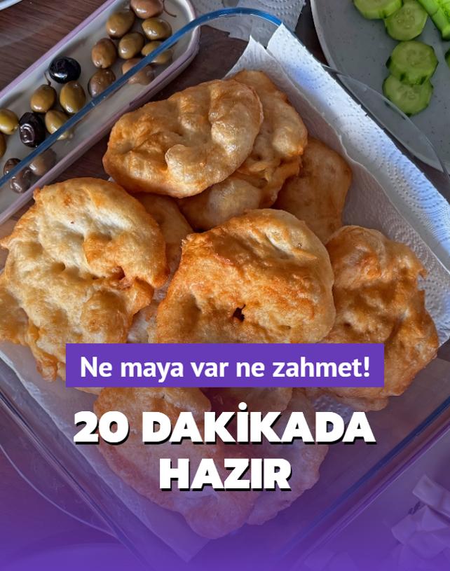 20 dakikada mayasz pii tarifi! Ne maya var ne zahmet, pofur pofur hamur kzartmas