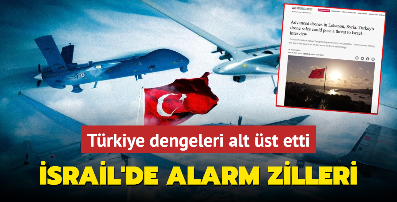 srail'de alarm zilleri alyor... Trkiye dengeleri alt st etti