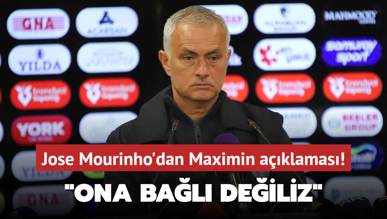 Jose Mourinho'dan Allan Saint-Maximin aklamas! "Ona bal deiliz"