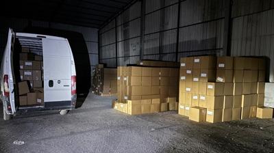 Adana'da kaak sigara retimine byk darbe