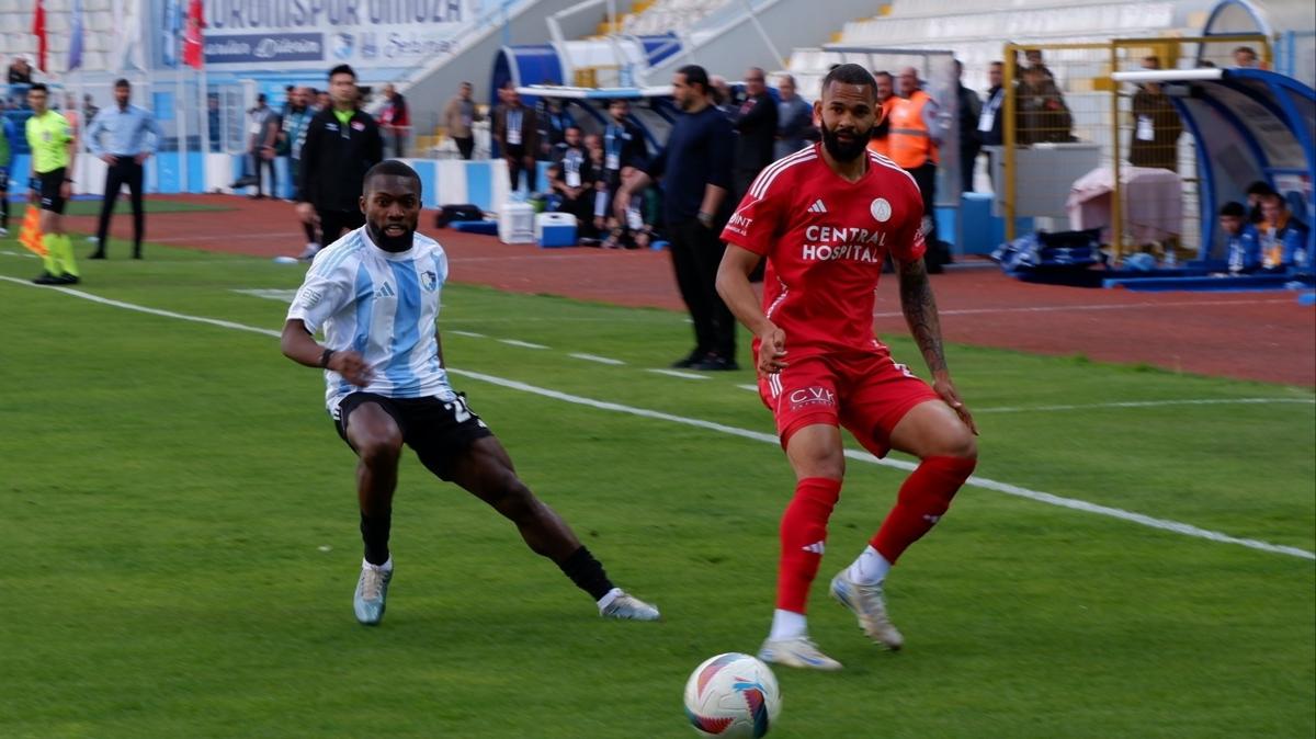 Erzurumspor, mraniyespor karsnda 2 golle kazand