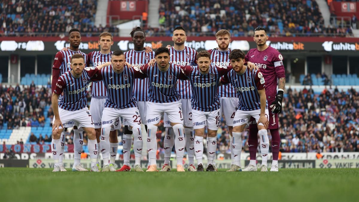Trabzonspor'dan sakatlk aklamas! ki isim kadroda yok