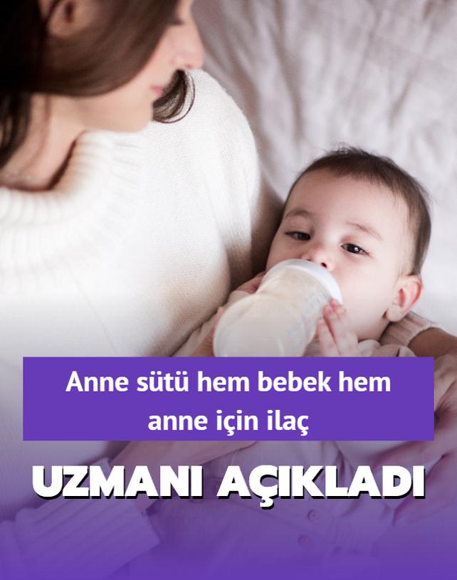 Uzman aklad! Anne st hem bebek hem anne iin ila