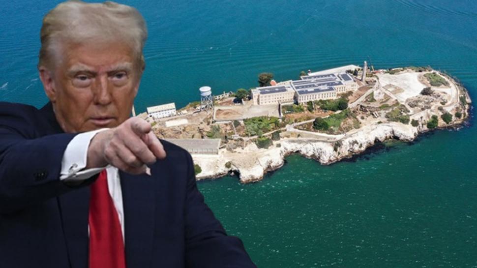Msamaha gstermeyeceiz diyerek talimat verdi... Trump'tan artan Alcatraz talimat