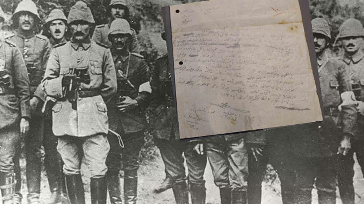 Atatrk'n el yazs emri ortaya kt: Kanlsrt blgesi Trk tarafnda kalsn