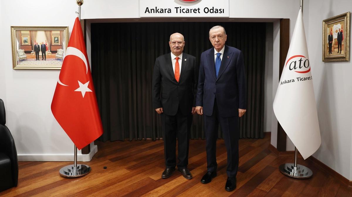 Recep Tayyip Erdo�an ATO ziyareti Ankara Ticaret Odas� foto�raflar� resimleri