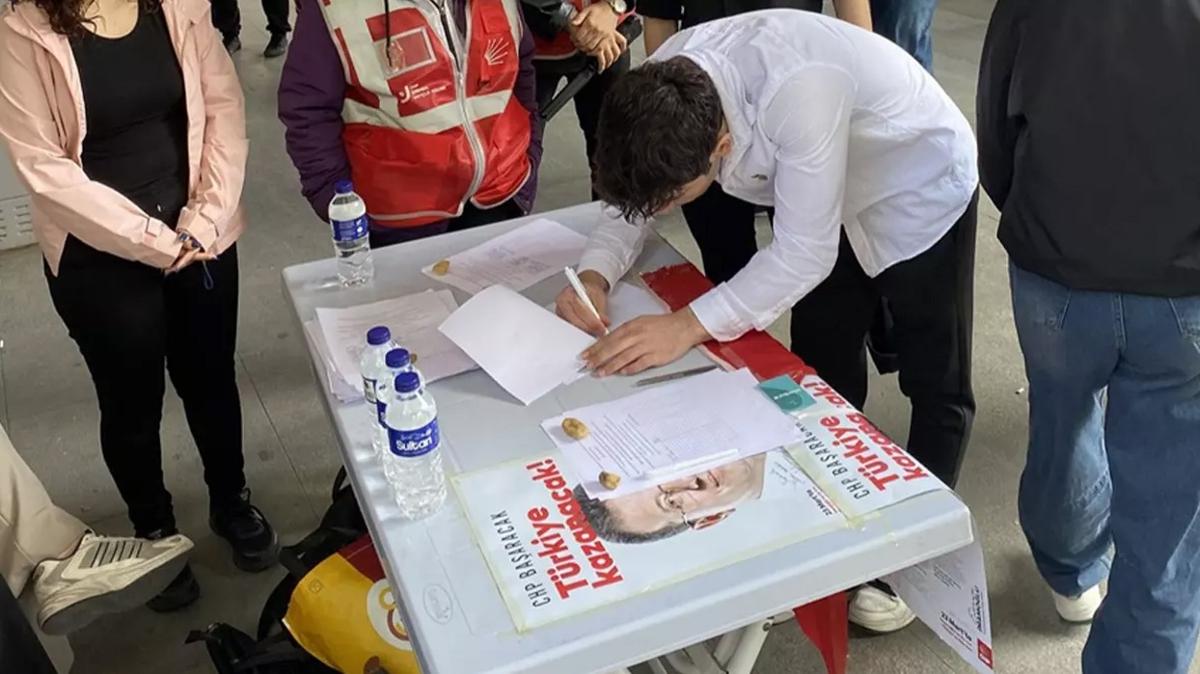 CHP'de hesaplar tutmad... Bol keseden imza
