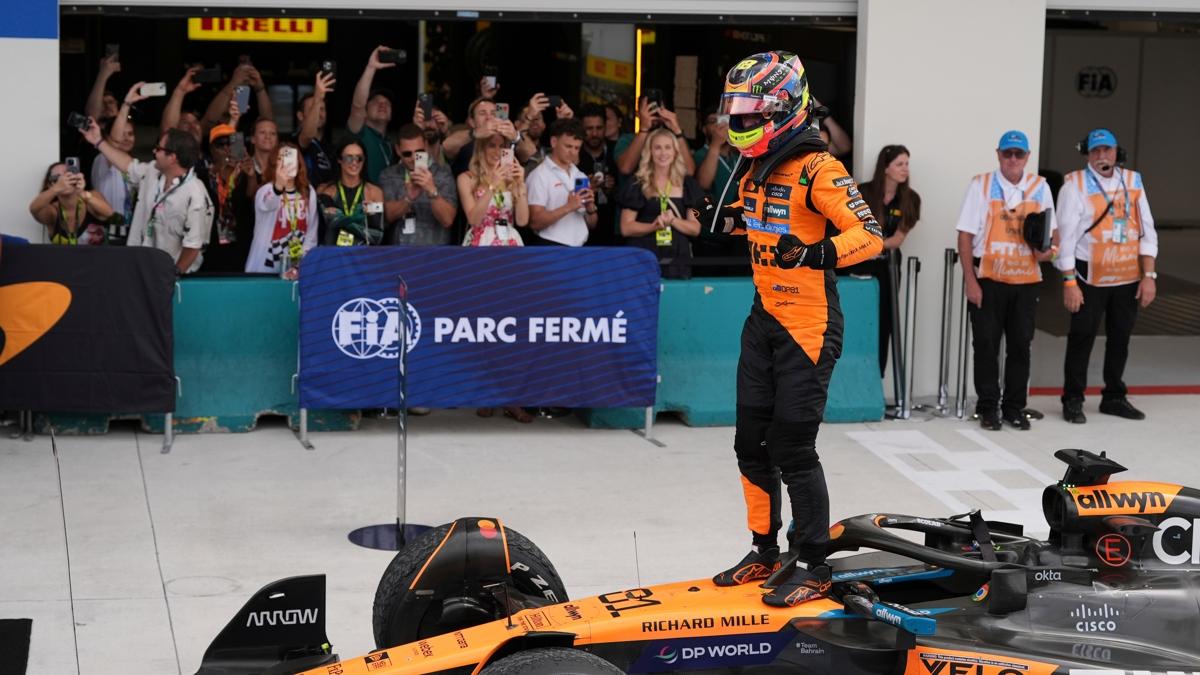 Miami Grand Prix'sini Oscar Piastri kazand