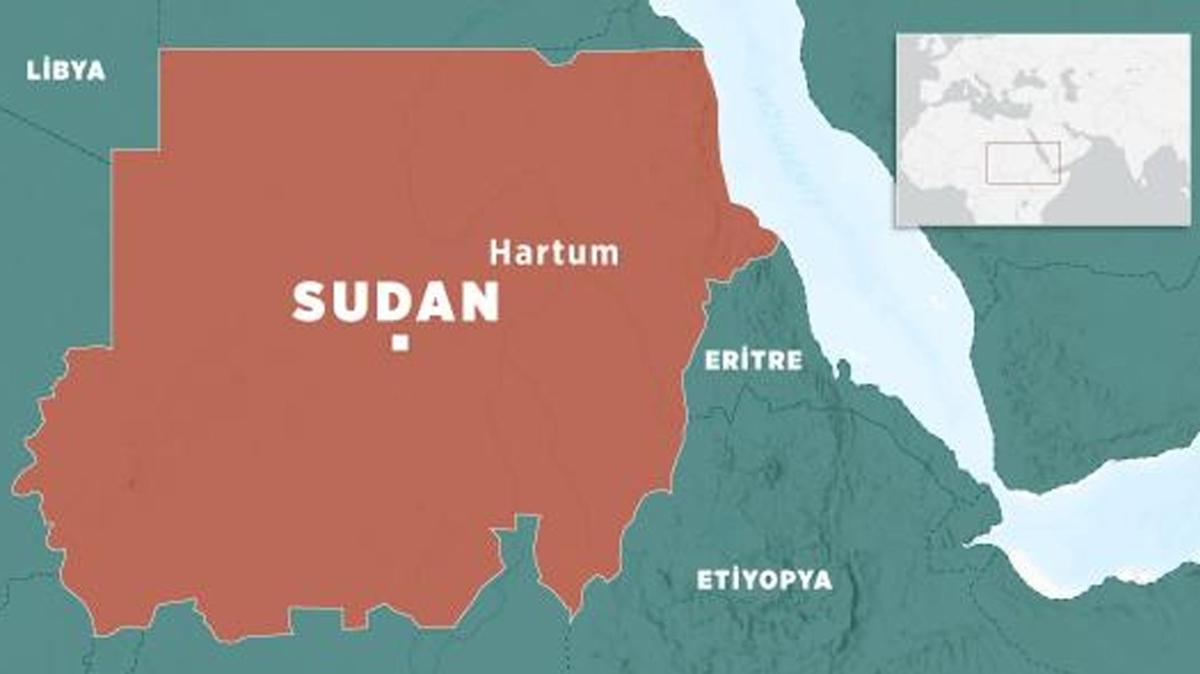Sudan'n Port Sudan kentindeki yakt depolarnda yangn kt