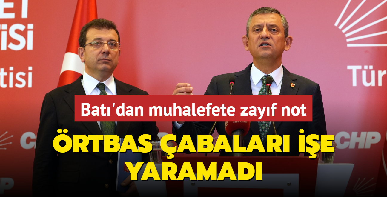 Bat'dan zgr zel'e zayf not... rtbas abalar ie yaramad