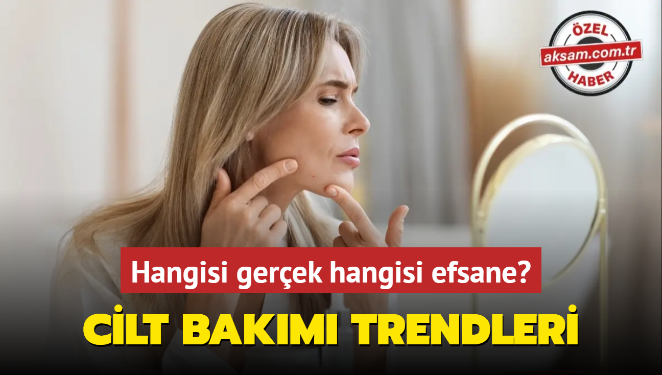 Cilt bakm trendleri; hangisi gerek hangisi efsane" En etkili cilt bakm rnleri