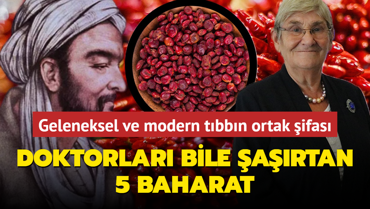 Doktorlar bile artan 5 baharat! bni-i Sina'dan Canan Karatay'a kadar birok uzmann nerisi