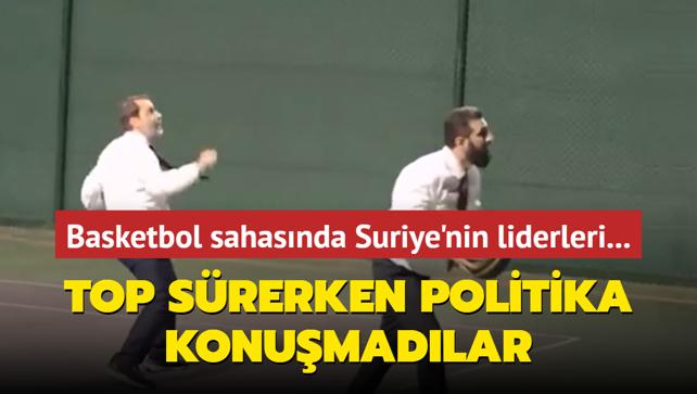 Suriye'de yneticiler, siyasi zorluklar basketbol sahasnda unuttu