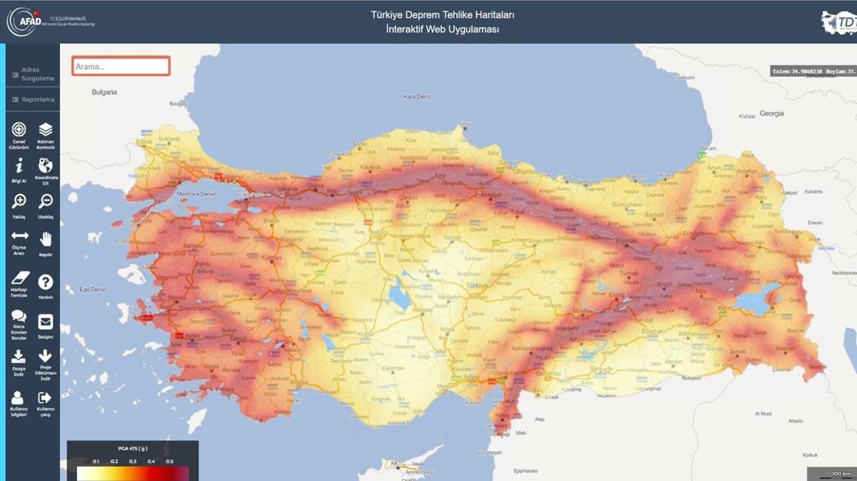 Evinizin altndan fay geiyor olabilir! AFAD adres verdi
