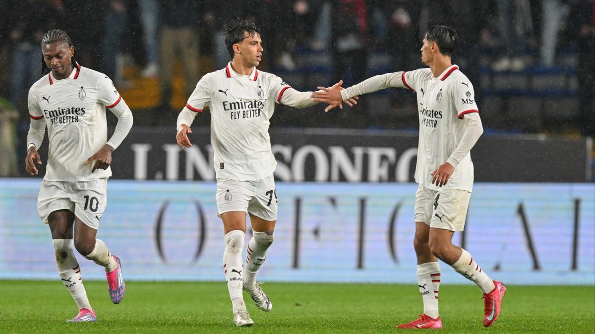 Milan'a galibiyet iin 2 dakika yetti