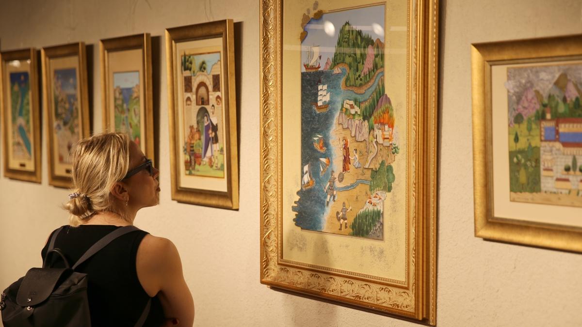 Uluslararas sanatlarn eserleri "Geleneksel Trk Sanatlar"nda bulutu