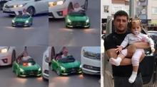 Akl arataki bebek yrekleri aza getirmiti... Babas 'an olsun diye bindirdik' dedi