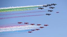 talya'da akrobasi uuunda kaza