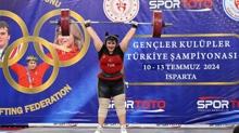 Milli halterci Fatmagl evik, genlerde dnya ampiyonu