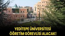 Yeditepe niversitesi retim Grevlisi alacak!