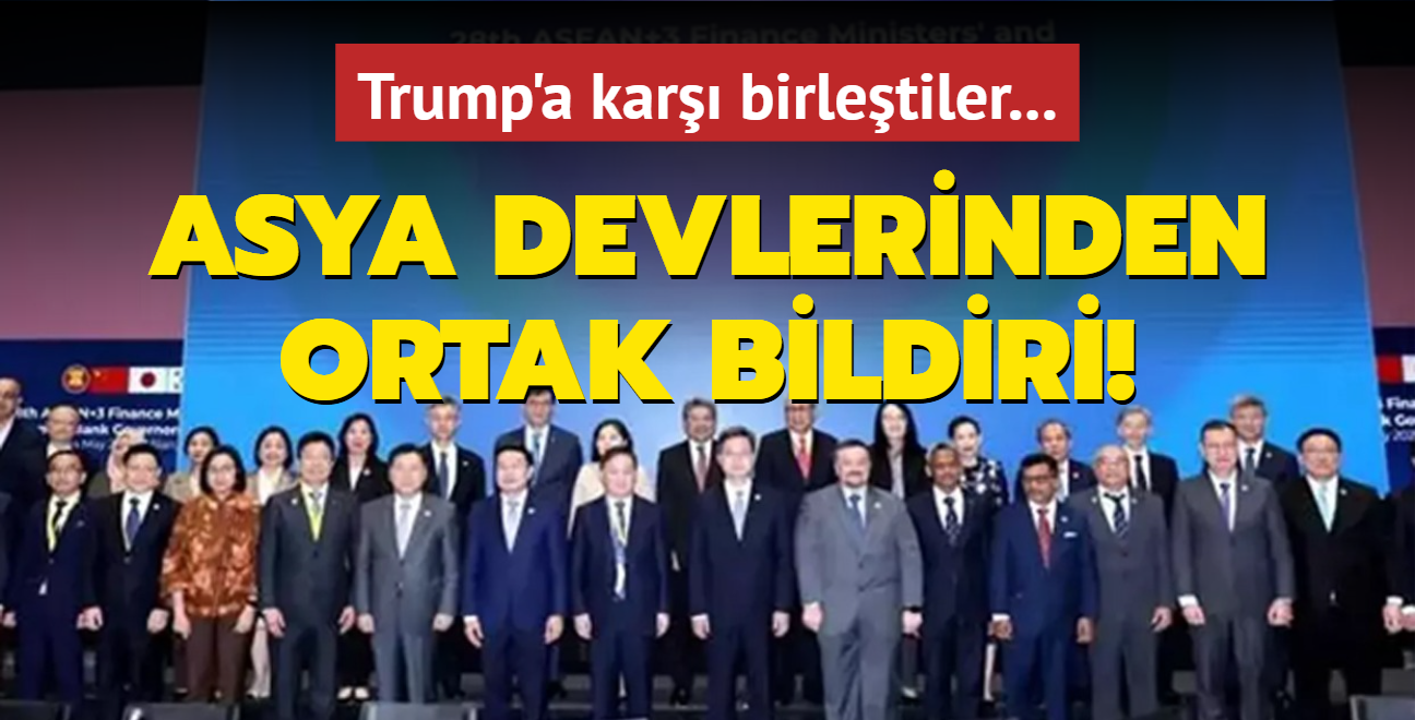 Trump'a kar birletiler... Asya devlerinden ortak bildiri!