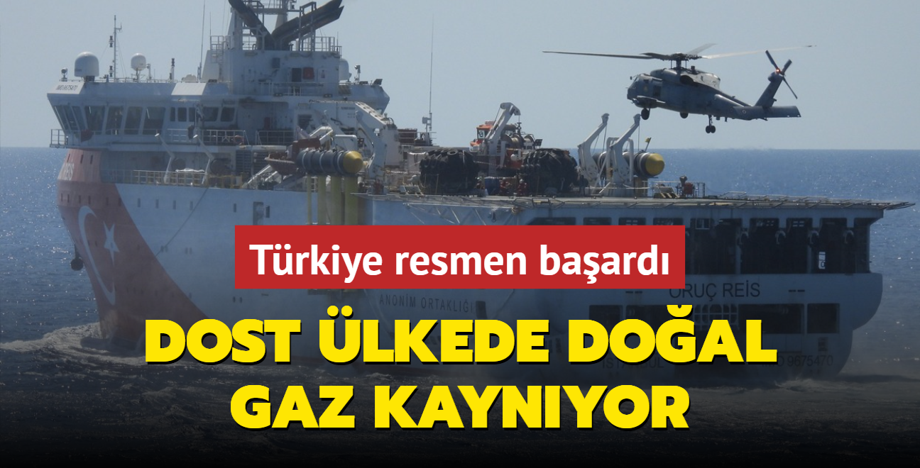 Trkiye resmen baard... Dost lkede doal gaz kaynyor