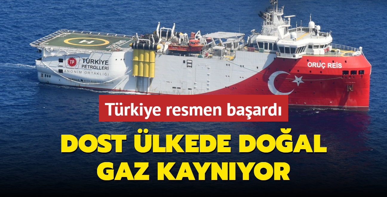 Trkiye resmen baard... Dost lkede doal gaz kaynyor