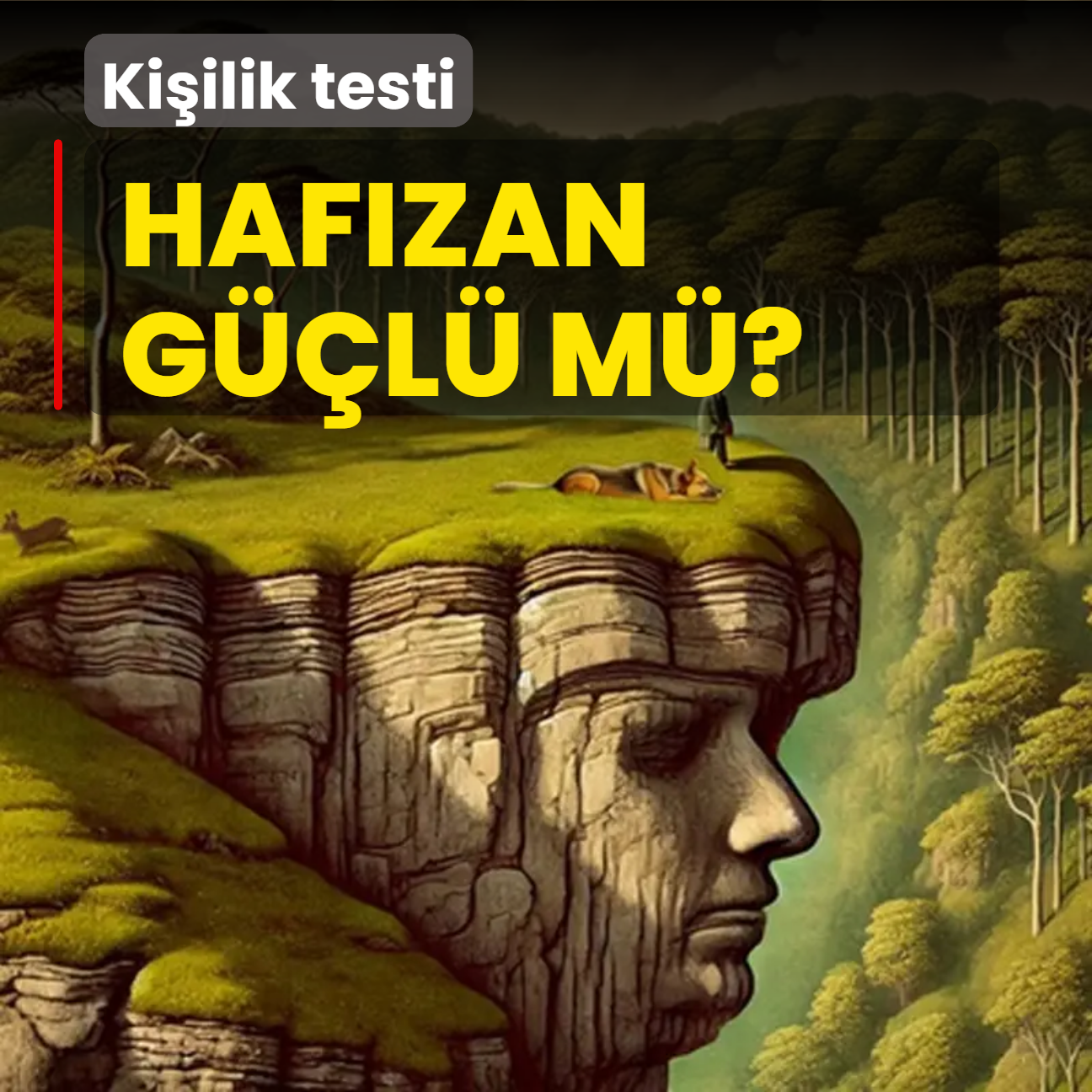 Kiilik testi: Grsel hafzan m, szel hafzan m gl?