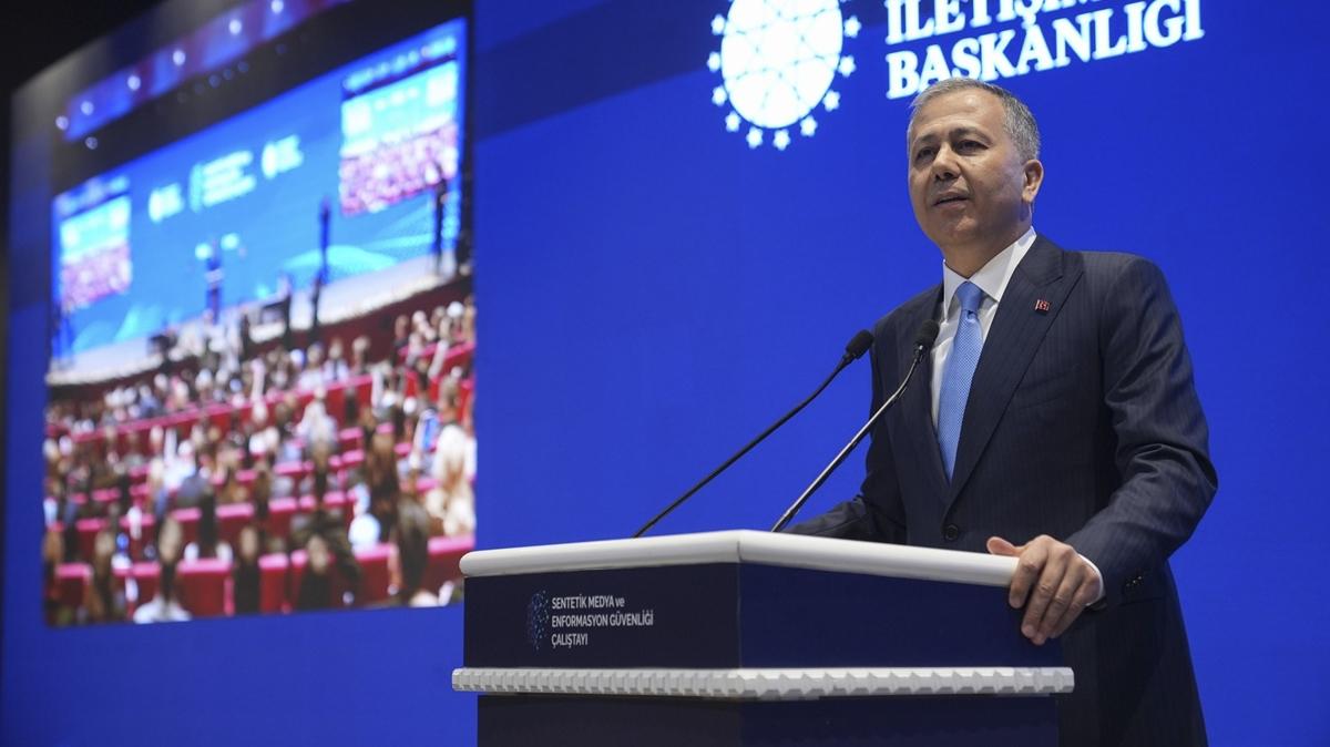 Bakan Yerlikaya: 112 bin 854 sosyal medya hesab eriime kapatld