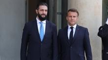 Macron, Suriye Cumhurbakan ara ile grt