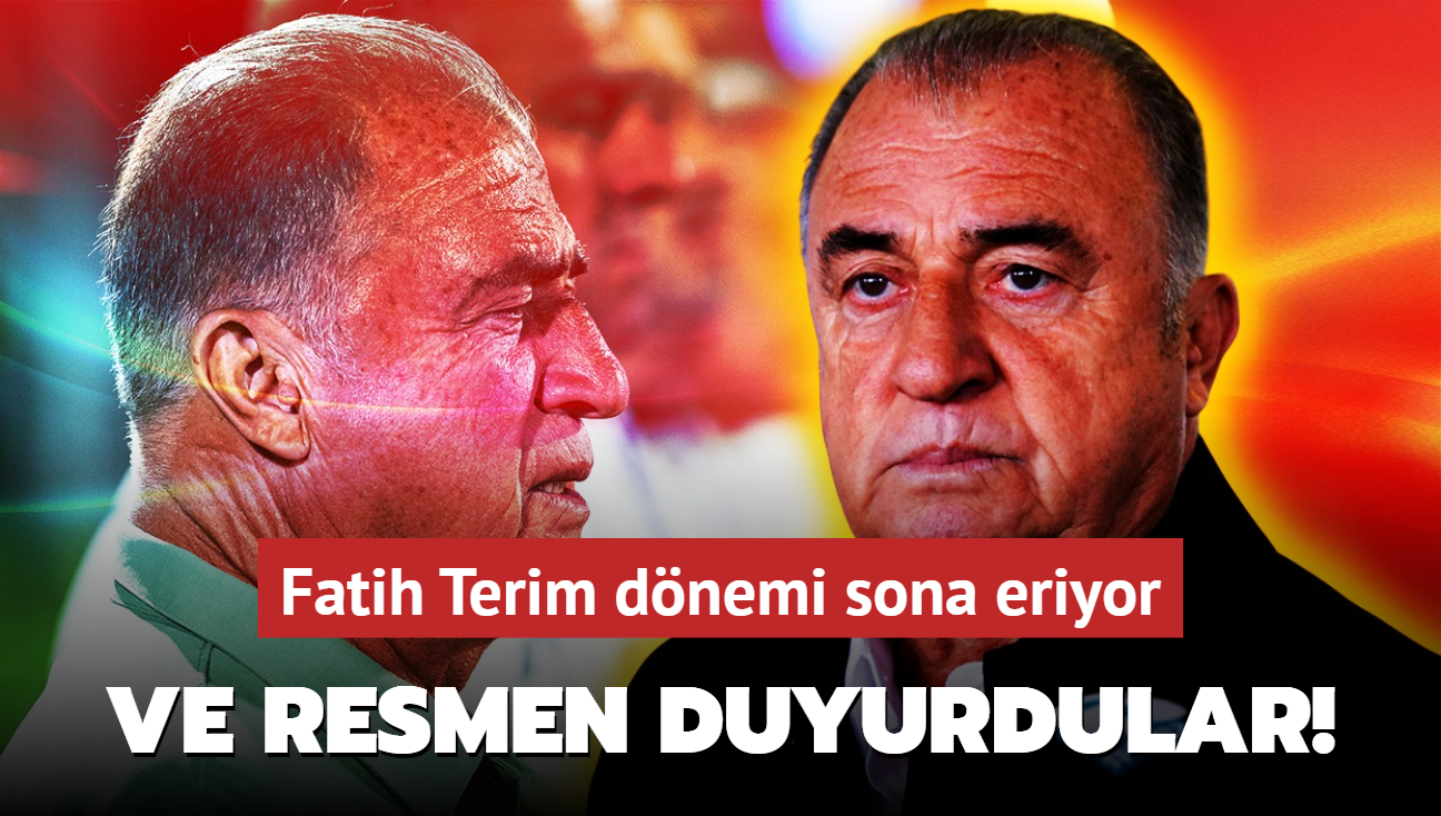 Ve resmen duyurdular! Fatih Terim dönemi sona eriyor: Yerine gelecek isim bile belli oldu