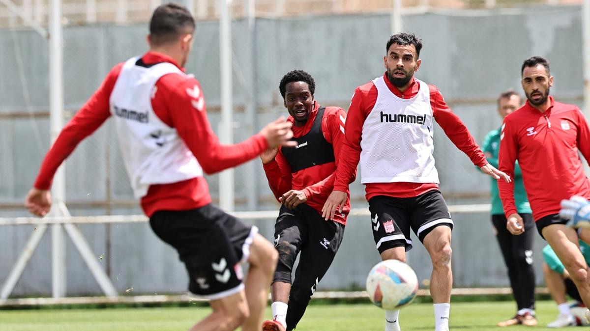 Sivasspor'da Bodrum FK mesaisi tam gaz devam ediyor