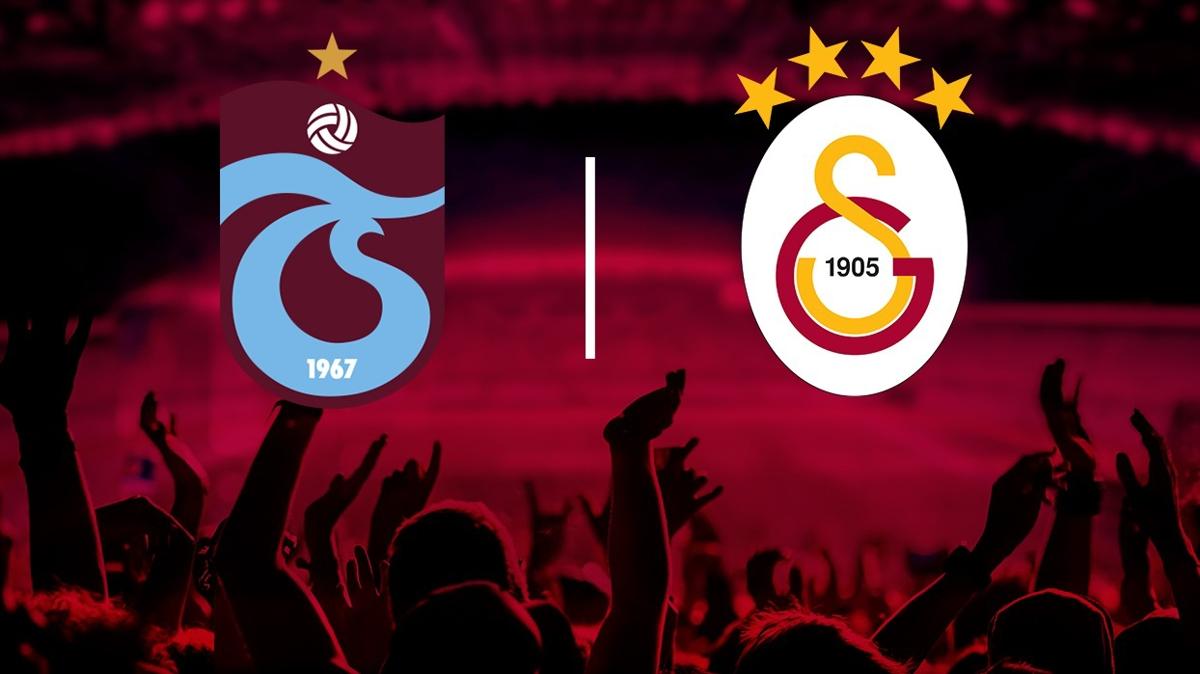 TS-GS ma hangi kanalda yaynlanacak" Trabzonspor-Galatasaray ma ne zaman, saat kata"