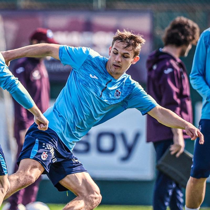 Trabzonspor, Galatasaray mann hazrlklarn ara vermeden srdrd