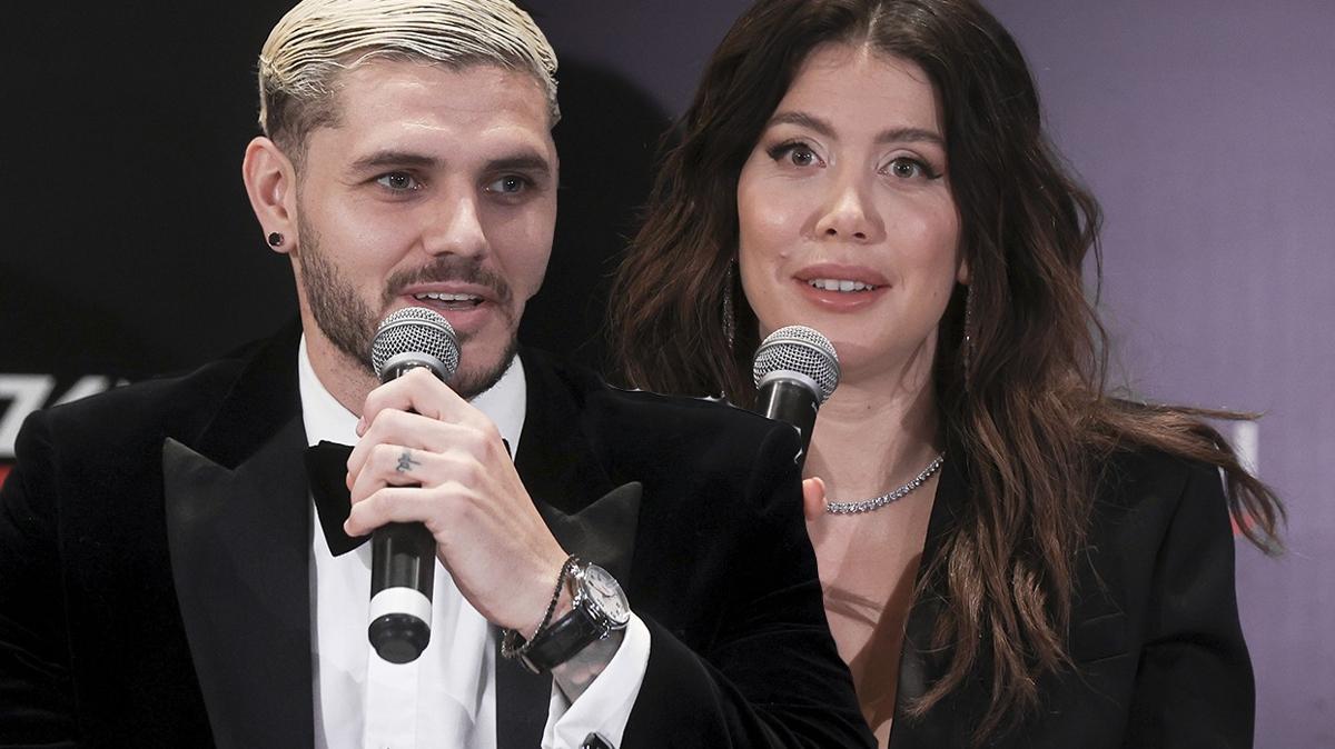 Icardi nianland Wanda Nara bunalma girdi! tiraflar arka arkaya geldi