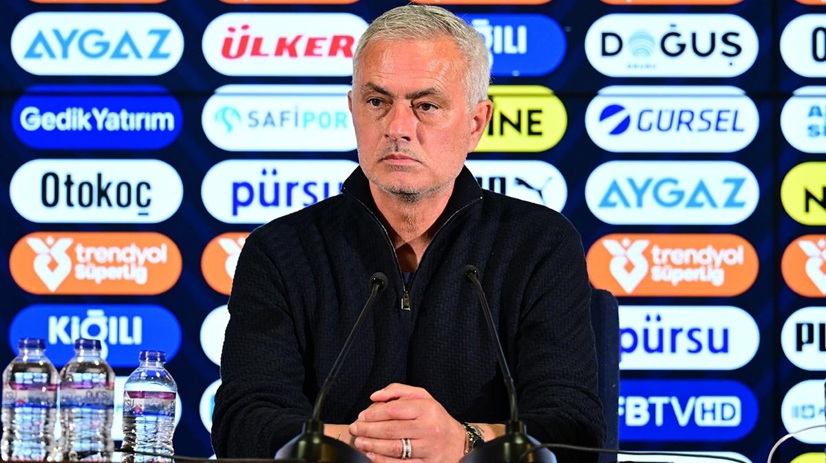 Jose Mourinho net konutu! "Ligi ikinci bitireceiz"