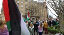 srail'in soykrmn gizleyen BBC'ye protesto