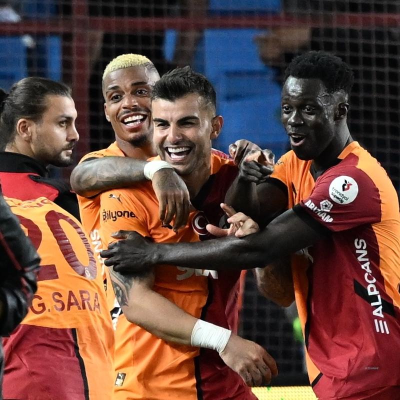 Galatasaray, Trabzonspor'a kar seriye balad: 5 ma, 5 galibiyet