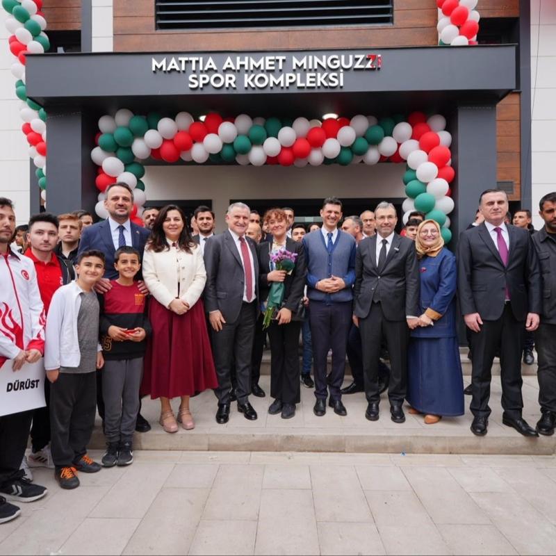 Mattia Ahmet Minguzzi Spor Tesisi ald